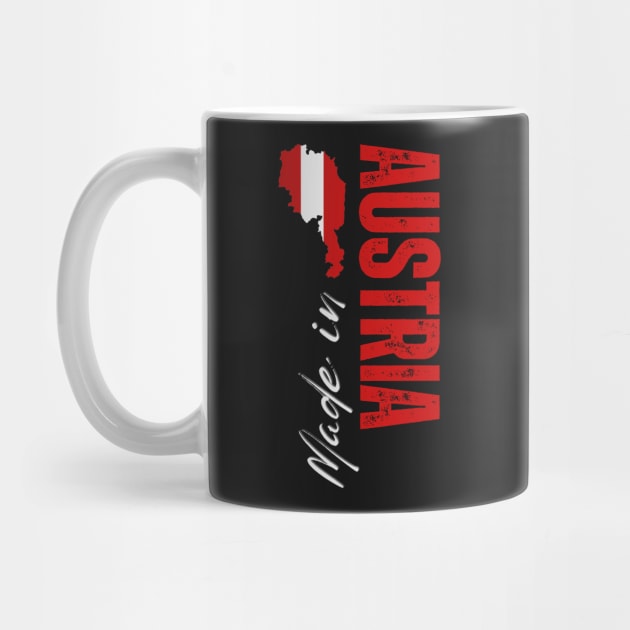 Austria flag, austrian flag by eka123